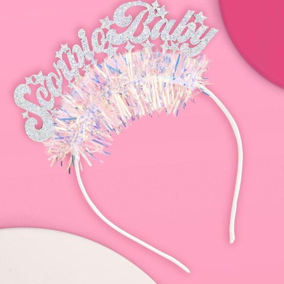 Zodiac Baby Headband Unisex Sparkly Glitter Horoscope Astrology Party